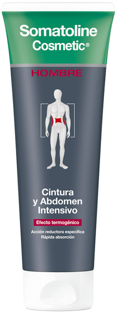 Krem do ciała Somatoline Cosmetic Men Waist & Abdomen Intensive Thermogenic Effect 250 ml (8002410066777) - obraz 1