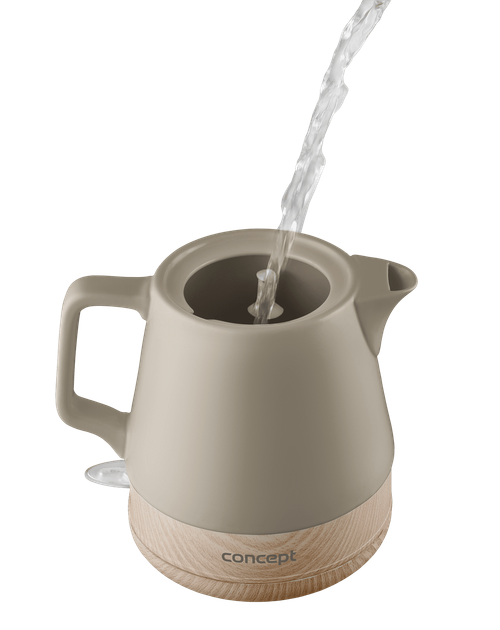 Електрочайник керамічний швидкісного кип'ятіння 1,0 л Concept RK0061 COFFEE - изображение 8