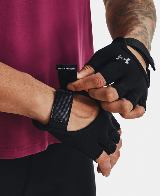 Перчатки Under Armour UA Women's Training Glove M Чорний 1377798-001 - изображение 3