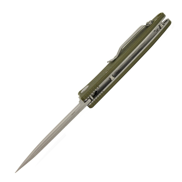 Нож складной карманный Ganzo G728-GR (Liner Lock, 89/200 мм) - изображение 2