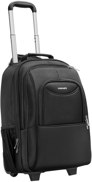 Рюкзак на колесах для ноутбука Promate Mogul-TR 16" Черный (mogul-tr.black) 