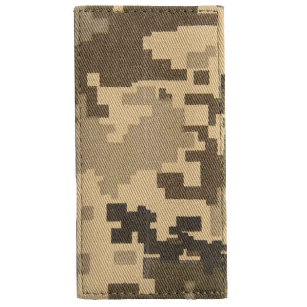Шеврон нашивка на липучке погон звание Солдат пиксель 5х10 см (800029716) TM IDEIA - изображение 1