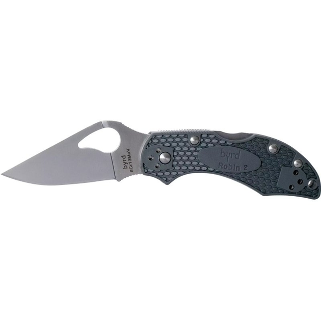 Ніж Spyderco Byrd Robin 2 FRN Grey (BY10PGY2) - зображення 1