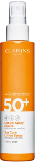 Krem przeciwsłoneczny Clarins Sun Care Body Lotion-in-Spray SPF50 150 ml (3380810305050) - obraz 1