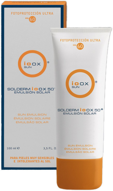 Krem przeciwsłoneczny Ioox Solderm Emulsin Solar SPF50+ 100 ml (8470001557865) - obraz 1
