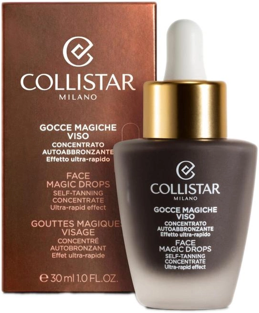 Концентрат для автозасмаги обличчя Collistar Magic Drops Self Tanning Concentrate 30 мл (8015150261166) - зображення 1