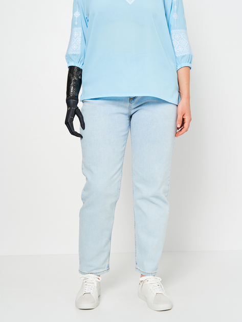 Джинсы Mom's женские Trendyol TWOSS23JE00097 42 Синие (8683048434727 ...