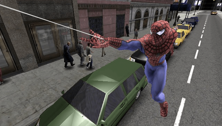Игра Sony PlayStation 2 Spider-Man 2 Europe Английская Версия Б/У - изображение 7