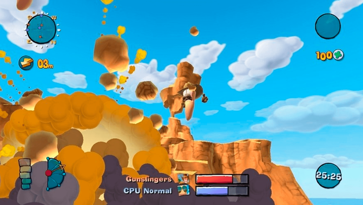 Игра Microsoft Xbox 360 Worms Collection Английская Версия Б/У - изображение 2