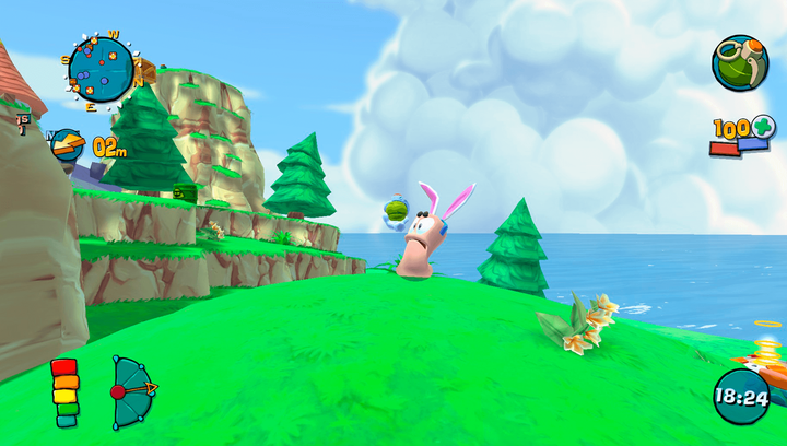 Игра Microsoft Xbox 360 Worms Collection Английская Версия Б/У - изображение 3