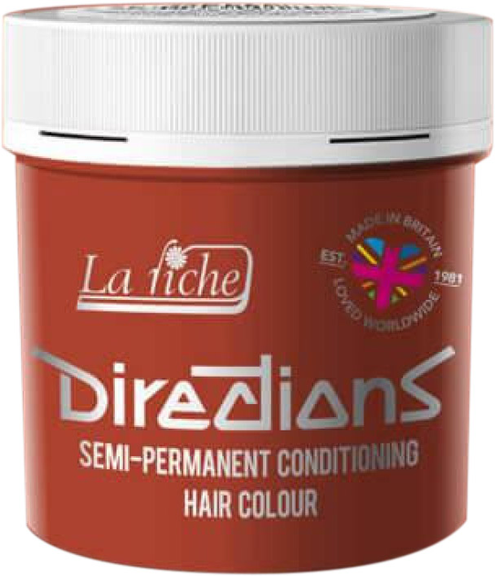 Farba kremowa bez utleniacza do włosów La Riche Directions Semi-Permanent Conditioning Hair Colour Flame 88 ml (5034843001288) - obraz 1
