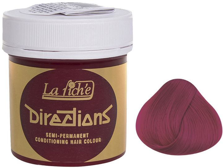Farba kremowa bez utleniacza do włosów La Riche Directions Semi-Permanent Conditioning Hair Colour Rose Red 88 ml (5034843001066) - obraz 2