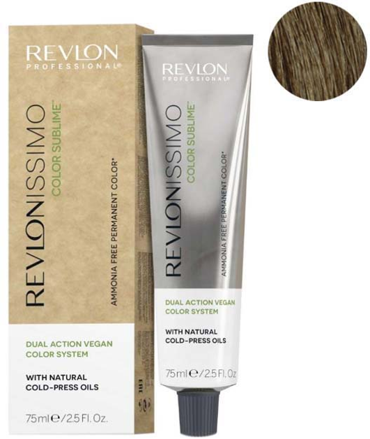 Крем-фарба для волосся з окислювачем Revlon Professional Revlonissimo Color Sublime Permanent Color Ammonia Free 6 75 мл (8007376050044) - зображення 1