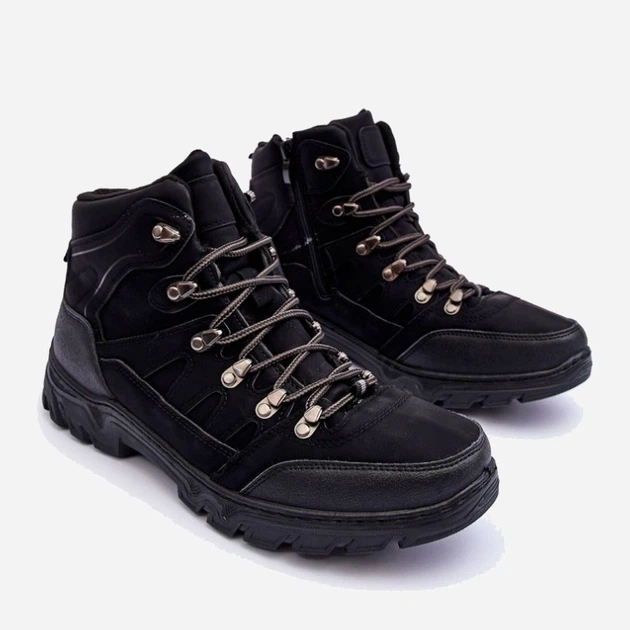 Zimowe buty trekkingowe męskie niskie Cowder 42 Czarne (5905677680362) - obraz 3