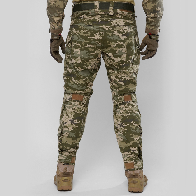 Тактические штурмовые штаны UATAC Gen 5.2 XL Пиксель Pixel с наколенниками (Omni-Heat) - изображение 2