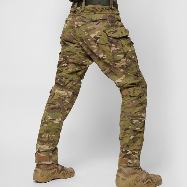 Тактические штурмовые штаны UATAC Gen 5.2 3XL Мультикам Дуб с наколенниками - изображение 2