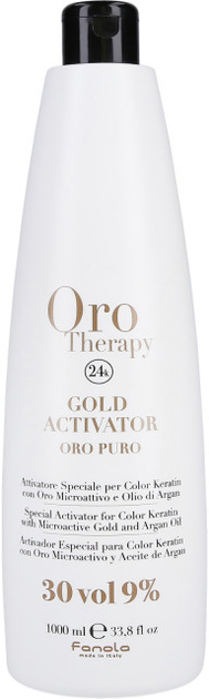 Rozjaśniacz Fanola Oro Therapy 24k Gold Activator Oro Puro 9% 30 Vol. 1000 ml (8032947864690) - obraz 1