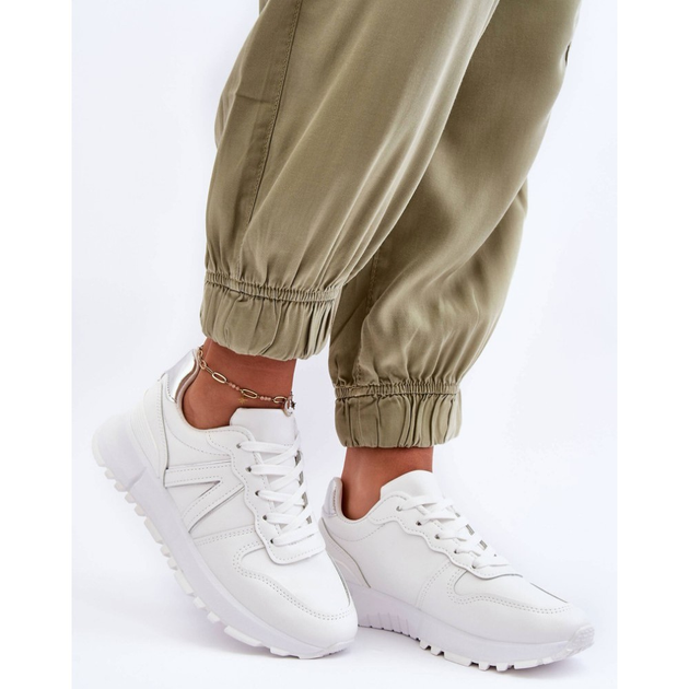 Sneakersy damskie Kabama 38 Białe (5905677651263) - obraz 3