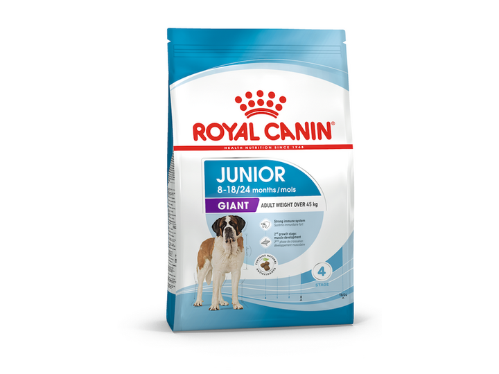 Сухий корм для собак Royal Canin Giant Junior 3,5 кг (122217) - Фото 1 Сухий корм для собак Royal Canin Giant Junior 3,5 кг (122217) - зображення 1