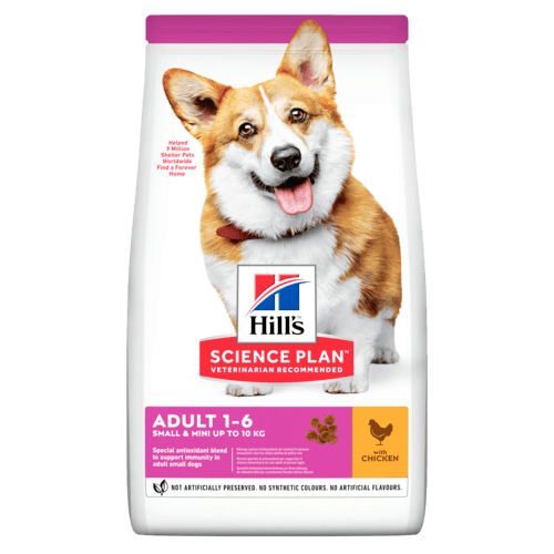 Сухий корм для собак hill's Science Plan Canine Adult Small & Miniature Chicken & Turkey 6,5 кг (048824) - Фото 1 Сухий корм для собак hill's Science Plan Canine Adult Small & Miniature Chicken & Turkey 6,5 кг (048824) - зображення 1