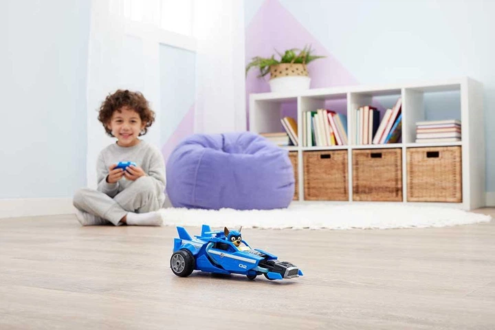 Samochód zdalnie sterowany Spin Master Paw Patrol Paw Patrol Film 2: Samochód policyjny Racer (6067088) - obraz 6