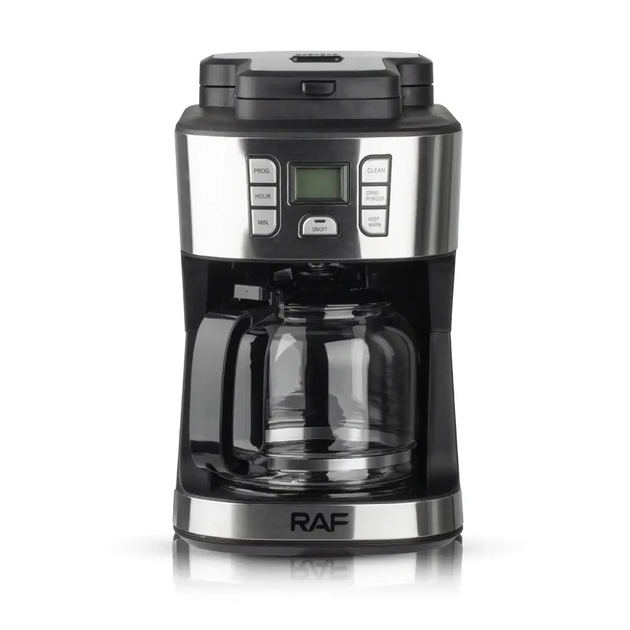 Кофеварка электрическая RAF R.110 с кофемолкой 1.8L 1000W Black (3 ...