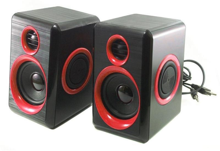 Колонки для комп'ютера F&T FT-165 Red (3_3992) - зображення 2