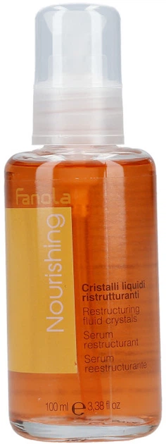 Сыворотка для волос Fanola Nourishing Restructuring Fluid Crystals 100 ...