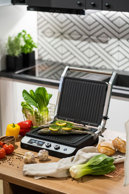 Гриль Adler AD 3059 Stainless steel Black (5903887807937) - зображення 19