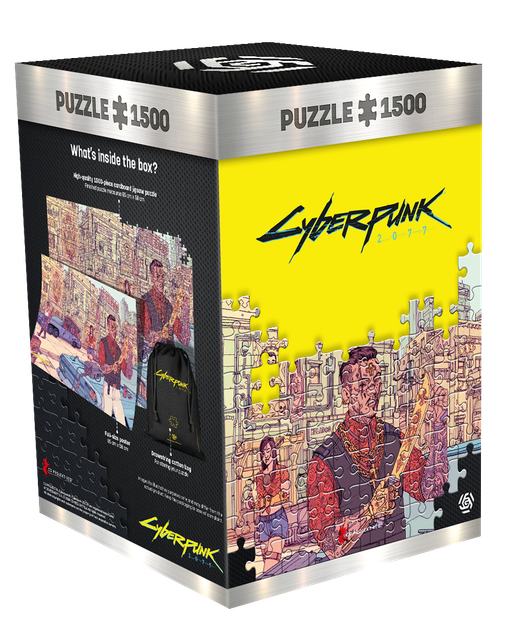 Puzzle Good Loot Cyberpunk 2077 Valentinos 1500 elementów (5908305231141) - obraz 4