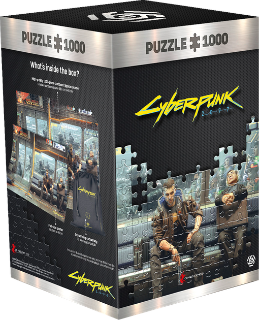 Puzzle Good Loot Cyberpunk 2077 Metro 1000 elementów (5908305231165) - obraz 3