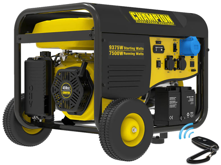 Generator benzynowy Champion 8000 W 6.2/7 kW (CPG9000E2-EU) - obraz 2
