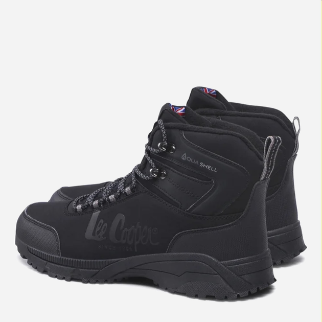 Чоловічі зимові черевики високі з мембраною Lee Cooper LCJ-22-01-1404M 45 30 см Чорні (5904292118489) - зображення 3