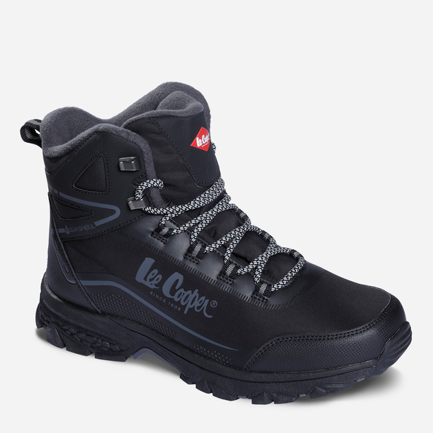 Zimowe buty trekkingowe męskie wysokie Lee Cooper LCJ-23-01-2017M 46 31 cm Czarne (5904292144822) - obraz 1