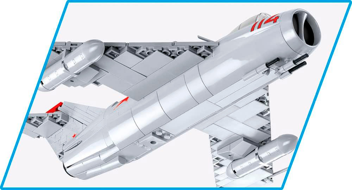 Samolot Cobi HC Cold War MiG-17 NATO Code Fresco plastikowy (5902251058234) - obraz 3