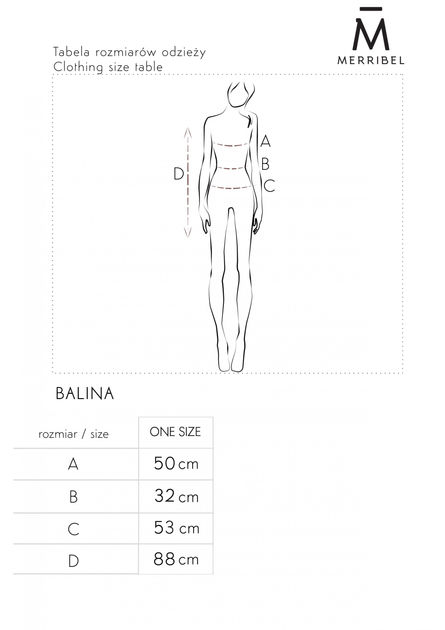 Sukienka trapezowa damska Merribel Balina One size Turkusowa (5907621626914) - obraz 5
