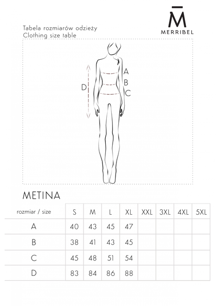 Плаття жіноче Merribel Metina 2107 S Чорне (5907621622534) - зображення 7