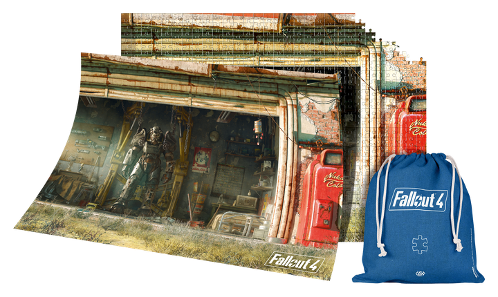 Puzzle Good Loot Fallout 4 Garage 1000 elementów (5908305231509) - obraz 7