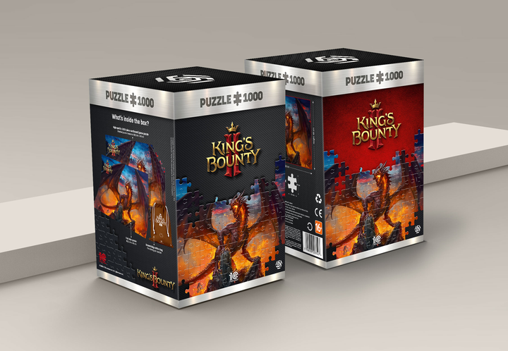 Puzzle Good Loot King's Bounty II Dragon 1000 elementów (5908305233527) - obraz 5