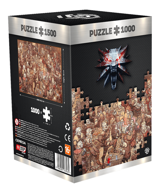Puzzle Good Loot The Witcher Wiedźmin Birthday 1000 elementów (5908305233565) - obraz 3