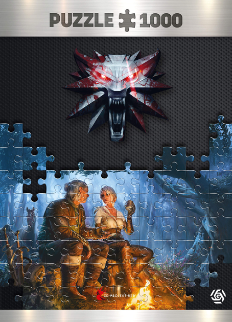 Puzzle Good Loot Wiedźmin Journey of Ciri 1000 elementów (5908305233626) - obraz 1