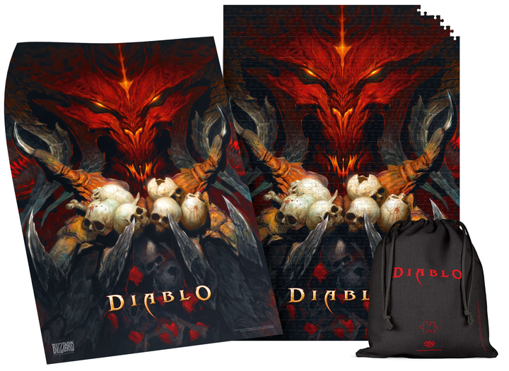 Пазли Good Loot Diablo Lord of Terror 1000 елементів (5908305235286) - зображення 7