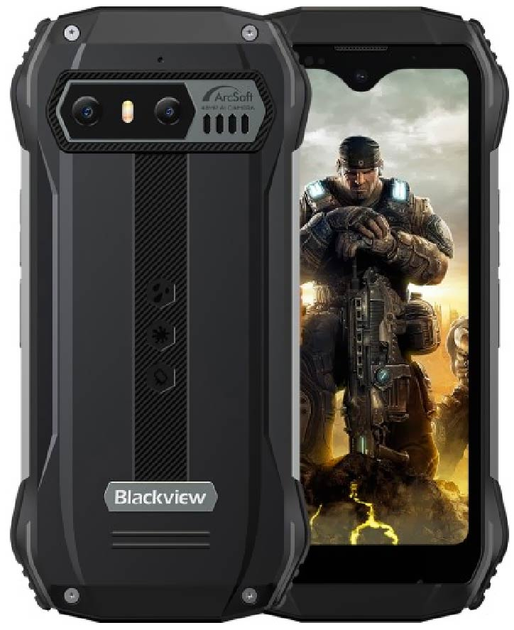 Мобильный защищенный смартфон Blackview N6000 (8+256Gb) Black – фото ...