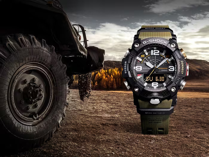 Мужские часы CASIO G-SHOCK GG-B100-1A3ER MUDMASTER – купить