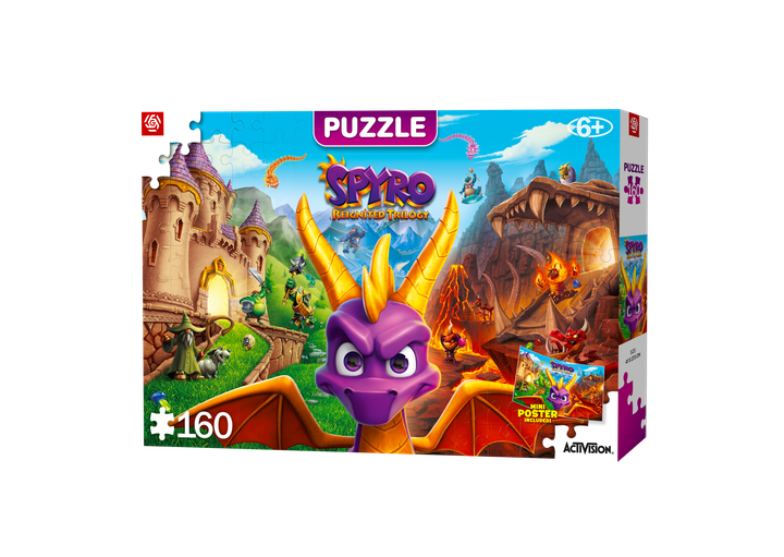 Puzzle dla dzieci Good Loot Spyro Reignited Trilogy 160 elementów (5908305240389) - obraz 3