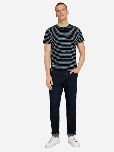Джинси Tom Tailor Josh regular slim jeans 33/32 Темно-синій 1024148-10138 - Фото 4 Джинси Tom Tailor Josh regular slim jeans 33/32 Темно-синій 1024148-10138 - изображение 4
