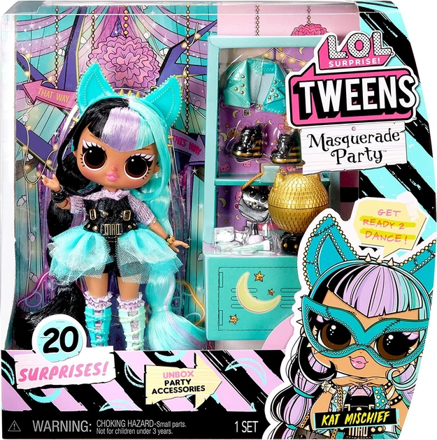 Лялька L.O.L. Surprise! Tweens Masquerade Party KAT Mischief - ЛОЛ