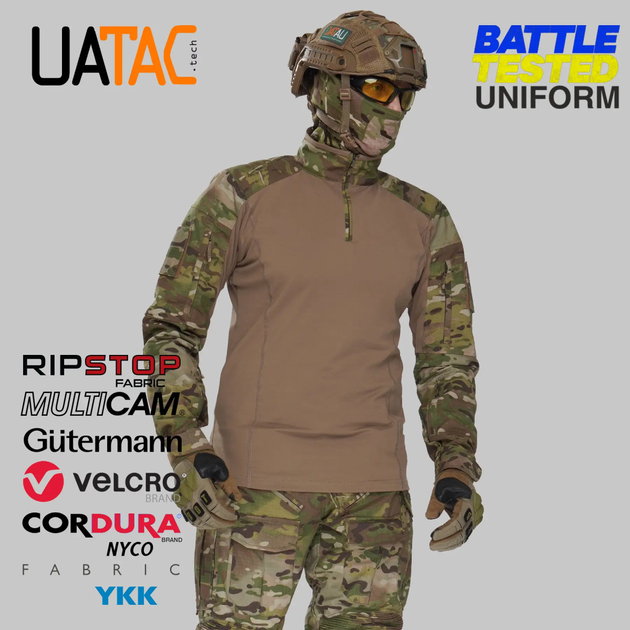 Тактична сорочка Ubacs UATAC Gen 5.5 Multicam Original Nyco Size M - зображення 1