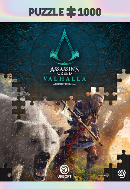 Пазли Good Loot Assassin's Creed Valhalla Eivor & Polar Bear premium 1000 елементів (5908305240884) - зображення 2