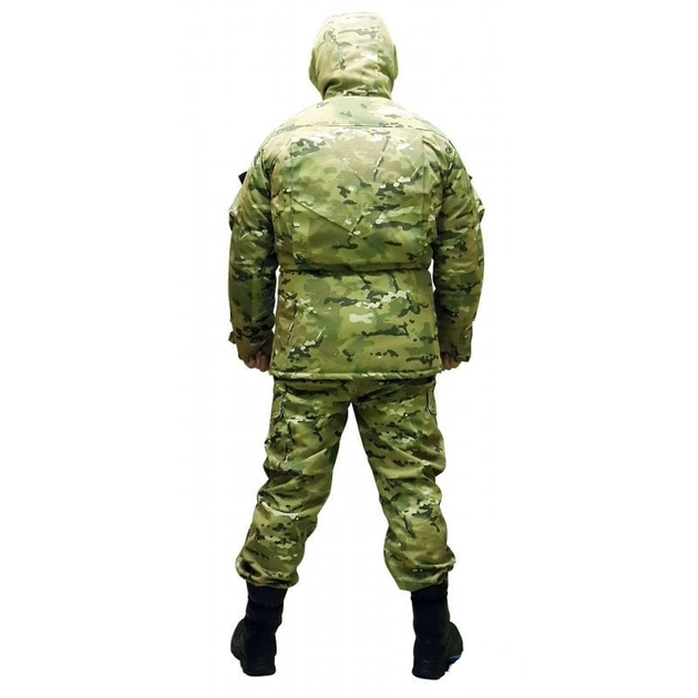 Зимний камуфляжный костюм, бушлат и штаны Мультикам -20 C Pancer Protection 58 - изображение 2